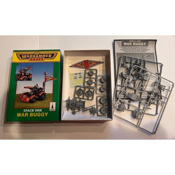 Warhammer 40K Space Ork War Buggy Model Kit 1996 Citadel Miniatures Complete - Picture 1 of 12